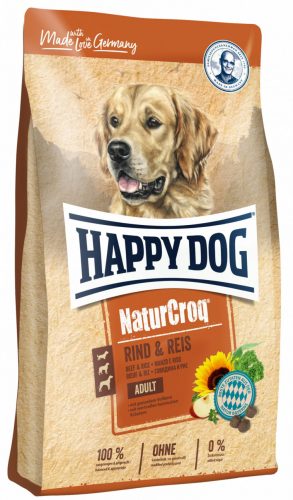 Happy Dog NaturCroq Rind&Reis 15kg