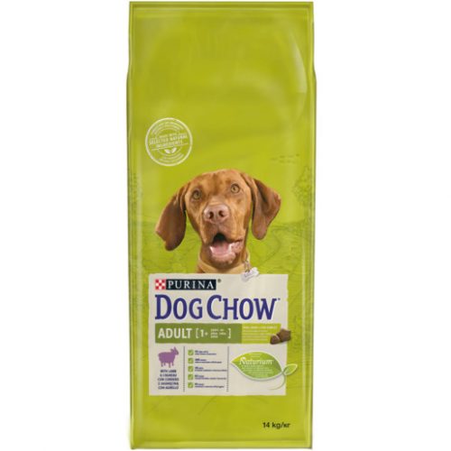 DOG CHOW Adult Báránnyal száraz kutyaeledel 14kg