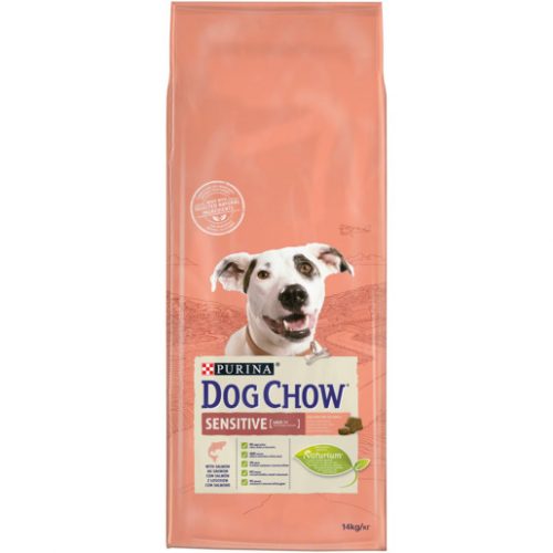 DOG CHOW Sensitive Lazaccal száraz kutyaeledel 14kg