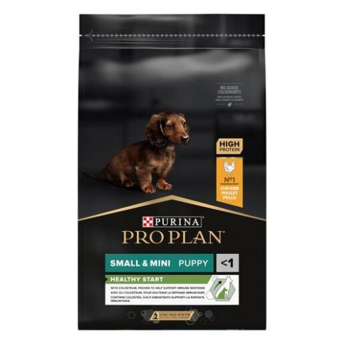 PRO PLAN Small & Mini Puppy HEALTHY START csirkében gazdag száraz kutyaeledel 7kg