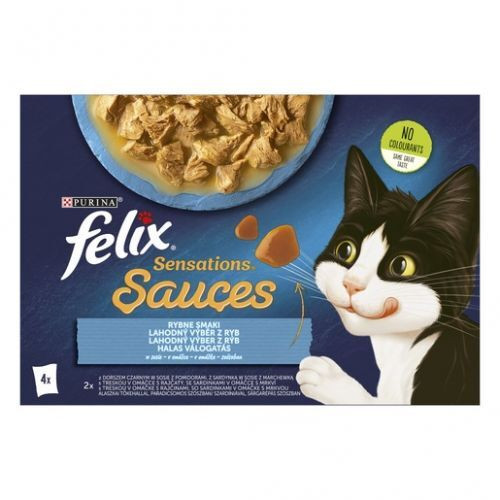 FELIX SENSATIONS SAUCES Halas válogatás szószban 4x85g