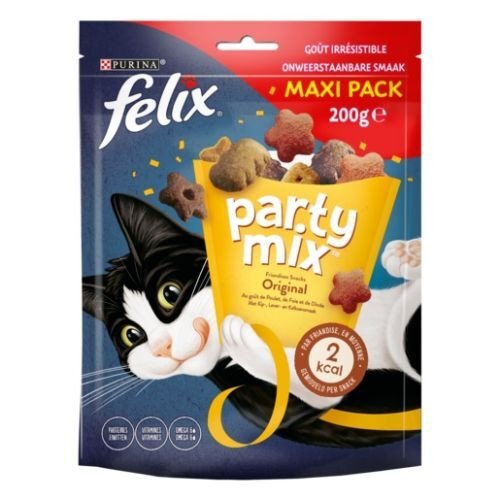 FELIX PARTY MIX Original Mix macska jutalomfalat 200g