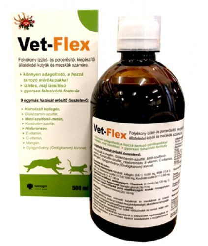 Vet-Flex Folyékony ízület- és porcerősítő 500 ml