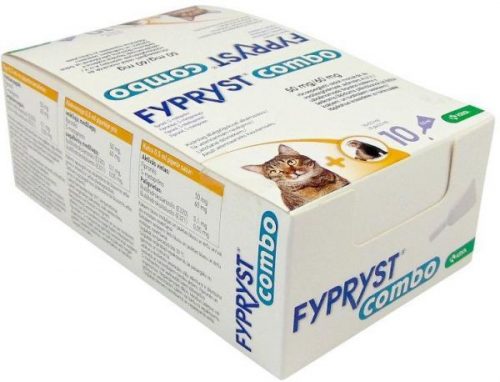 Fypryst Combo 50mg/60 mg rácsepegtető oldat macskák és vadászgörények számára 1x