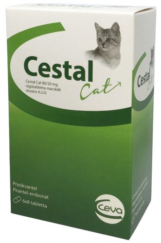 Cestal Cat tabletta 48db