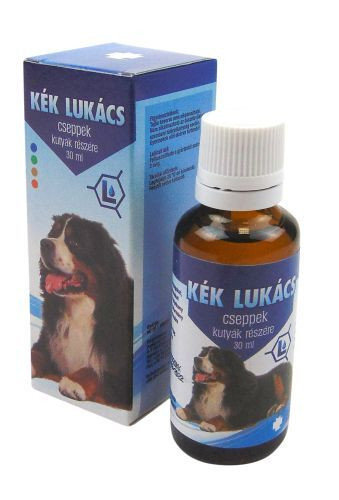 Kék Lukács cseppek kutya 30ml