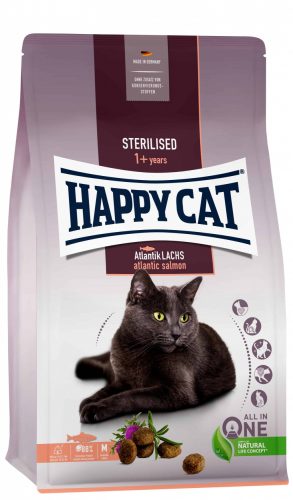 Happy Cat Adult Sterilised Lazac 10kg