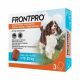 Frontpro® Rágótabletta Kutyáknak Bolhák és Kullancsok Ellen (10–25 kg)