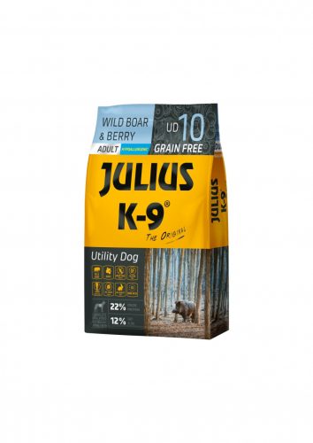 Julius K-9 Utility Dog Adult Wild Boar & Berry10kg