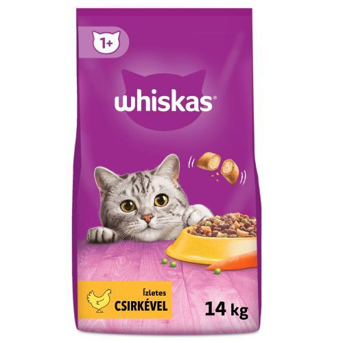 Whiskas Száraz Csirke-májas falat 14kg