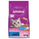 Whiskas Száraz Tonhal-májas falat 14kg