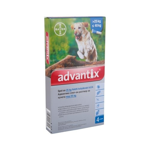 Bayer Advantix Spot On 25-40kg 4ml (4db)