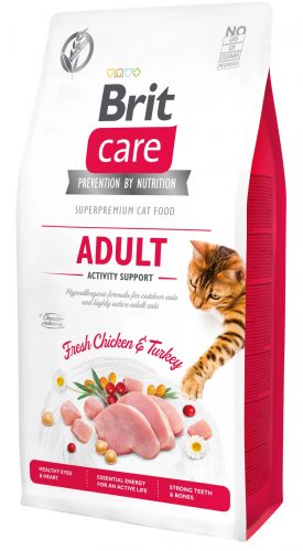 Brit Care Cat ADULT CSIRKE & PULYKA 2kg