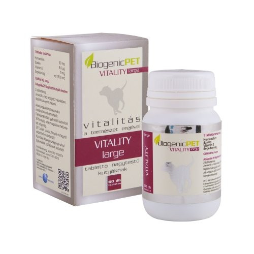 Biogenicpet Vitality Large 60db