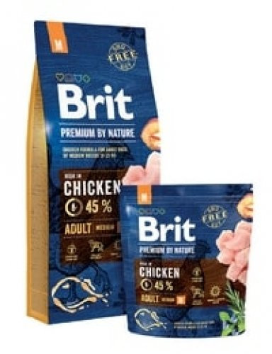 Brit Premium by Nature Adult M 15kg