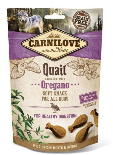 Carnilove Dog Semi Moist Snack fürj oregánóval 200g