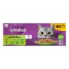 WHISKAS alutas 40-pack halas-húsos válogatás 40*85g Multipack