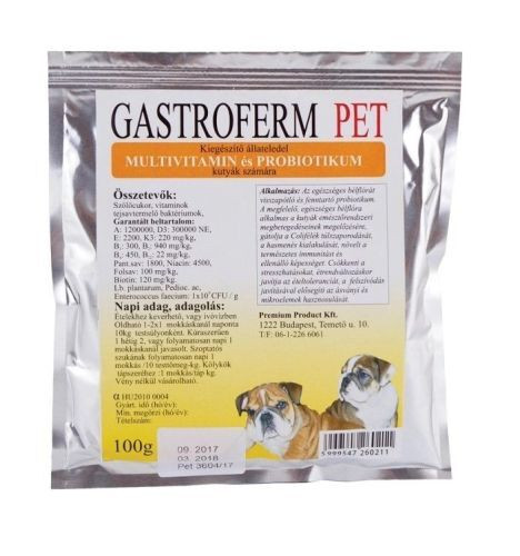 Gastroferm Pet kutya-macska 100 g