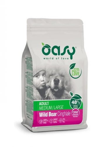 Oasy Dog OAP Adult Medium/Large Wild Boar 12kg