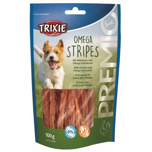 Trixie Premio Omega Stripes Csirkés 100gr