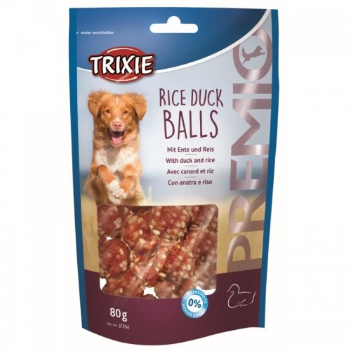 Trixie Premio Rizs+Kacsás Labdák 80gr